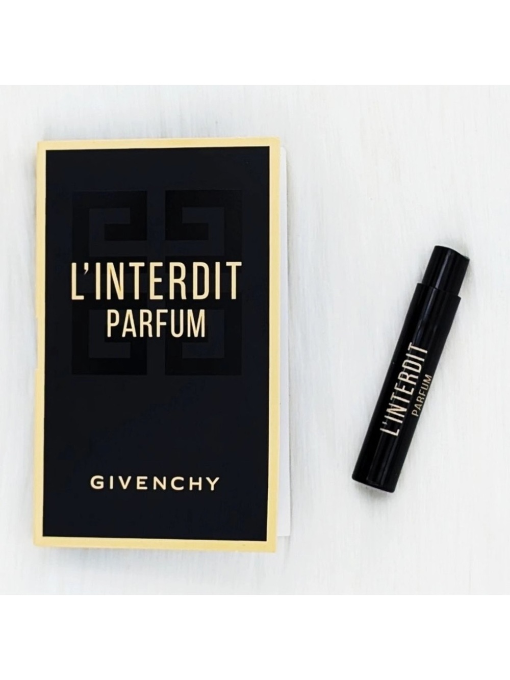 GIVENCHY L’Interdit Parfum Sample - .03 oz NEW ON CARD